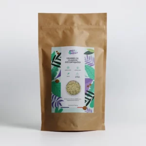 Graines de chanvre décortiquées